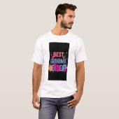 最高のおばあちゃん Tシャツ (正面フル)