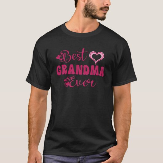 最高のおばあちゃん Tシャツ (正面)