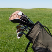 最高のおばあちゃんParフォトブラックピンク ゴルフヘッドカバー (インサイチュ)