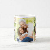 最高のおばあちゃんTan Mothers Dayフォトコラージュ コーヒーマグカップ (中央)