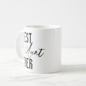 最高のおばさんマグカップ コーヒーマグカップ (正面左)