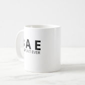 最高のおばさんマグカップ、BAEおばさんマグ、おばさんギフトマグ コーヒーマグカップ (正面左)