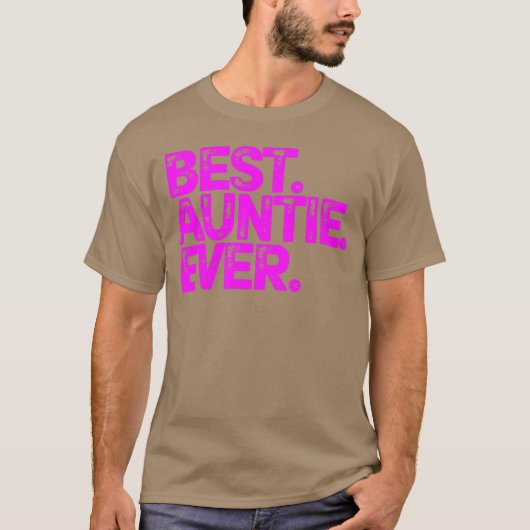 最高のおばさん、いつもありがとう レトロ Tシャツ (正面)