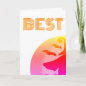 最高のおもしろいのウィッチ カード (正面)