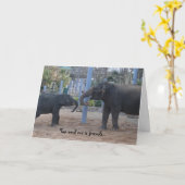 最高のおもしろいの誕生日カー遊ド カード (黄色い花)