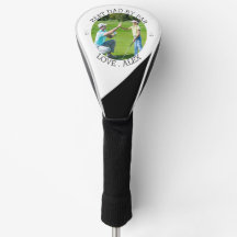 最高のおもしろいパパバイパーカスタムフォトゴルフヘッドカバー