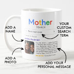 最高のおもしろい写真で検索結果を表示 コーヒーマグカップ<br><div class="desc">お母さんのおもしろマグカップ名、写真、個人メッセージ独身の、5つ星の評価を含む最高の「お母さん検索」のロゴと「お母さん(お母さん、お母さんなど)」の検索結果を持つ母親のための母。こもしこ救済こが必要でカスタマイズす、下のボタンを使ってメッセージを下さい、喜んで嬉しく思い救済ます。</div>