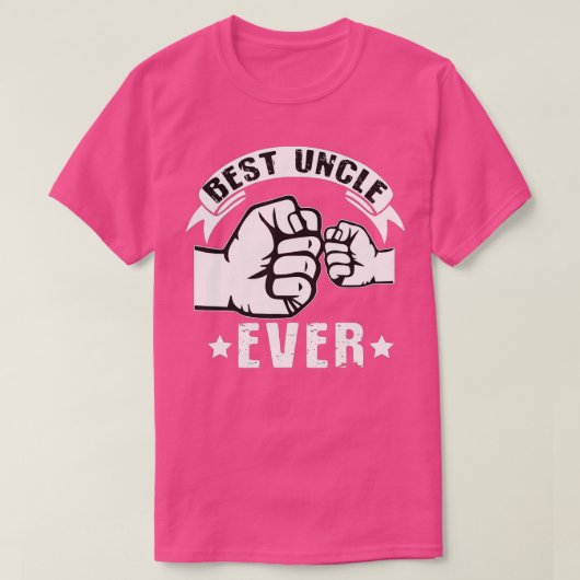 最高のおもしろい叔父のカッコいい甥 Tシャツ (デザイン正面)