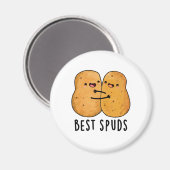 最高のおもしろい最高の粉 マグネット (正面/裏面)