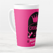 最高のおもしろい腕棋士 カフェラテマグ (左アングル)