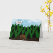 最高のおもしろい計画カスタム父の日 カード (黄色い花)