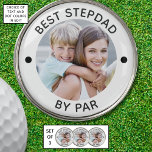 最高のおもしろいSTEPDAD BY PARフォトカスタムカラー ゴルフボールマーカー<br><div class="desc">ゴルフパーソナライズされた愛好家のstepfatherのためのフォトゴルフボールマーカー（セット3）を作成し、推奨される編集可能なタイトルおもしろいのSTEPDAD BY PAR最高のと一緒に。EDIT[編集]コマンドで色を変更する。アシスタンス：救済デザインの変更やカスタマイズ、色の変更、他の製品へのデザインの転送もし、またはアイテムの調整を希望する場合は、デザイザのZazzleチャットまたは電子メールでmakeitaboutyoustore@gmail.comを注文する前に。</div>