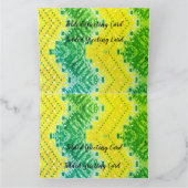 最高のお使いのカスタム情報の追加 カード (内部)