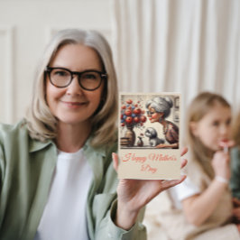 最高のお婆さん出エレガント来る カード