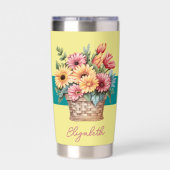 最高のお婆ちゃん 保温保冷タンブラー (背面)