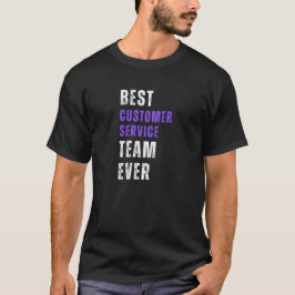 最高のお客様サービスチーム Tシャツ