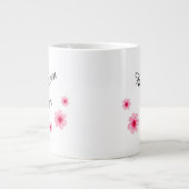 最高のお母さんスタイリッシュお母さんの日 ジャンボコーヒーマグカップ (正面)