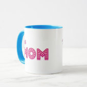 最高のお母さん最高のは今まで最高のも母さん マグカップ (正面左)