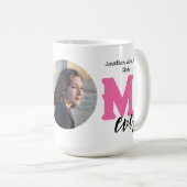 最高のお母さん賛美の写真のマグ コーヒーマグカップ (正面右)