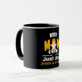 最高のお母さん頼は…マグのカスタマイズ マグカップ (正面左)