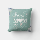 「最高のお母さん」のフローラエレガントギフト クッション (正面)