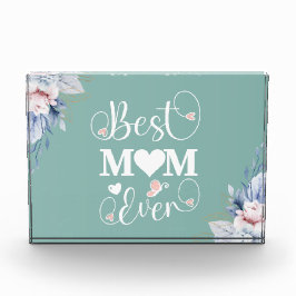 「最高のお母さん」のフローラエレガントギフト フォトブロック