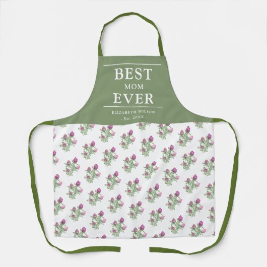 最高のお母さん エプロン (正面)