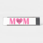 「最高のお母さん」 デスクネームプレート (正面)