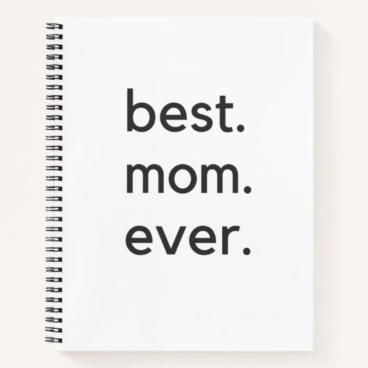 最高のお母さん。今まで ノートブック (正面)