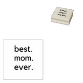 最高のお母さん。今まで ラバースタンプ (押印)