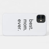 最高のお母さん。今まで Case-Mate iPhoneケース (裏面(横))