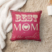 「最高のお母さん」枕 クッション (ブランケット)