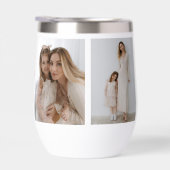 最高のお母さん：水パーソナライズされた瓶ギフト (右面)