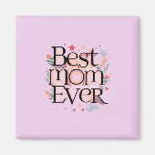 最高のお母さモダンん マグネット (正面)