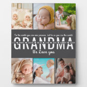 最高のお祖母さん – 祖母のDay 6 photo フォトプラーク (正面)