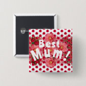 最高のお！ 缶バッジ (正面&裏面)