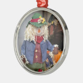 最高のかかしオーナメント メタルオーナメント (左)