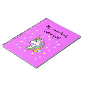 最高のかわいこちゃんパイ! ノートブック (左側)