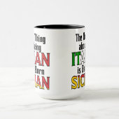 最高のことイタリアン マグカップ (中央)