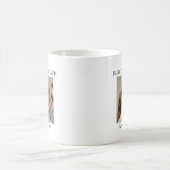 最高のじいじフォトギフト コーヒーマグカップ (中央)