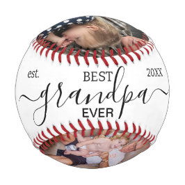 最高のじいちゃん！カスタム父の日の野球 野球ボール