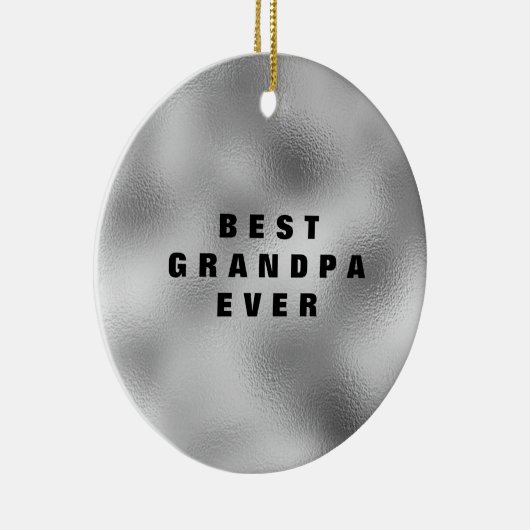 最高のじいんパーソナライズされたパ セラミックオーナメント (右)