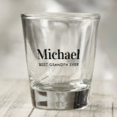 最高のじいんモノグラムのパ ショットグラス