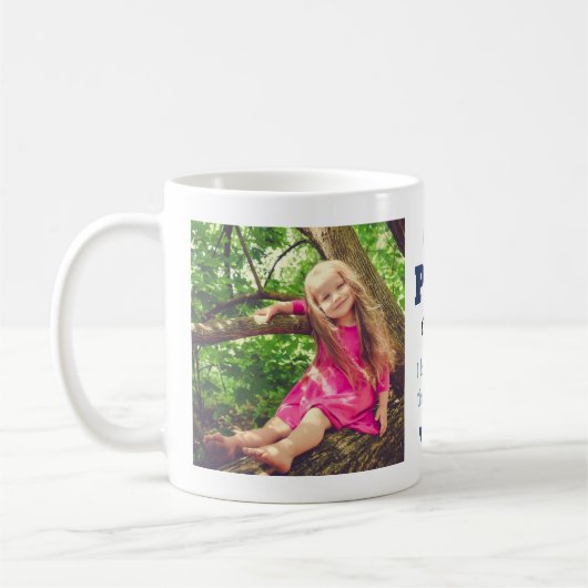 最高のの最も愛する2枚の写真 コーヒーマグカップ (左)