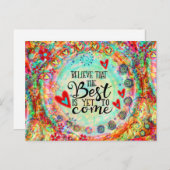 最高のは未だ来見せ葉書 ポストカード (正面/裏面)