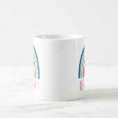 最高のばあばだね 虹 コーヒーマグカップ (中央)