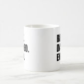 最高のアイリッシュ祖父マグ コーヒーマグカップ (中央)