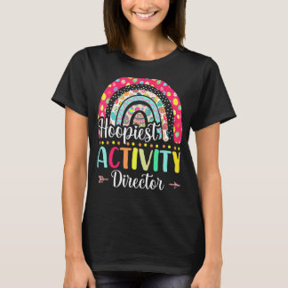 最高のアクティビティディレクター水玉模様レインボーハッピー Tシャツ