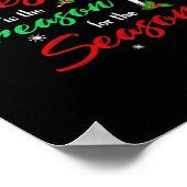 最高のイエスはクリスマスホリデーシーズンのために ポスター (角)