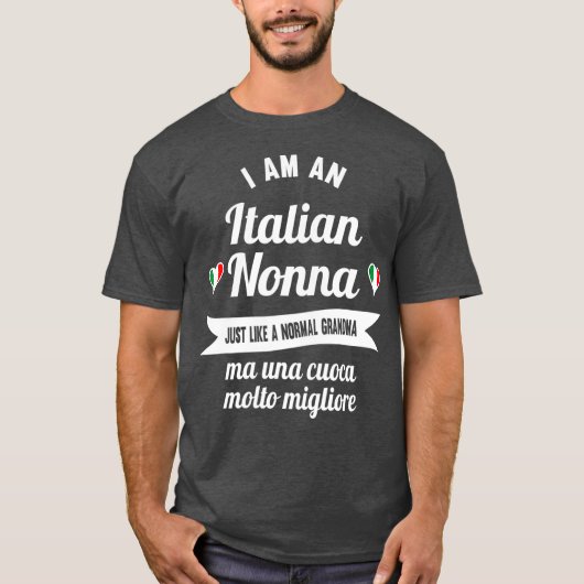 最高のイタリアン素晴らしイタリアンお婆さん Tシャツ (正面)